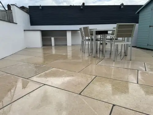 Click Here To Enlarge This Photo Of Garden Patio In Long Eaton