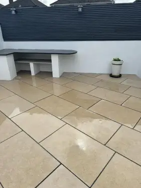 Click Here To Enlarge This Photo Of Garden Patio In Long Eaton