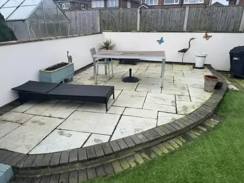 Click Here To Enlarge This Photo Of Garden Patio In Long Eaton