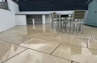 Garden Patio In Long Eaton