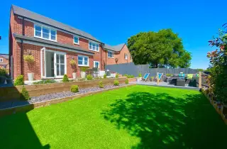 Garden Landscaping Makeover In Stanley, Derbyshire