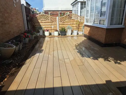 Click Here To Enlarge This Photo Of Composite NeoTimber Decking In Toton