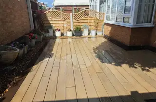 Composite NeoTimber Decking In Toton