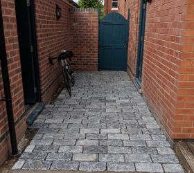 Black Basalt setts: Click Here To View Larger Image