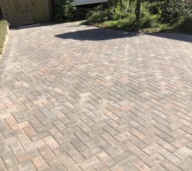 Plaspave 50 in Rustic Gold: Click Here To View Larger Image